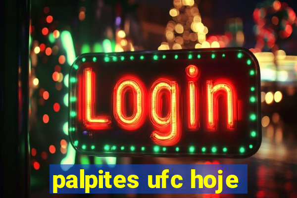 palpites ufc hoje